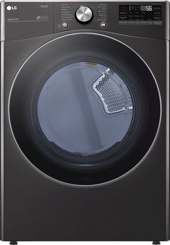 LG 7.4 Cu. Ft. Black Steel Front Load Electric Dryer