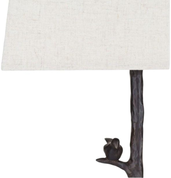 Surya Weber Bronze /Hand Finished Metallic Table Lamp-1