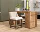 International Furniture Direct Seating Brown/Ivory 24" Bar Stool-1