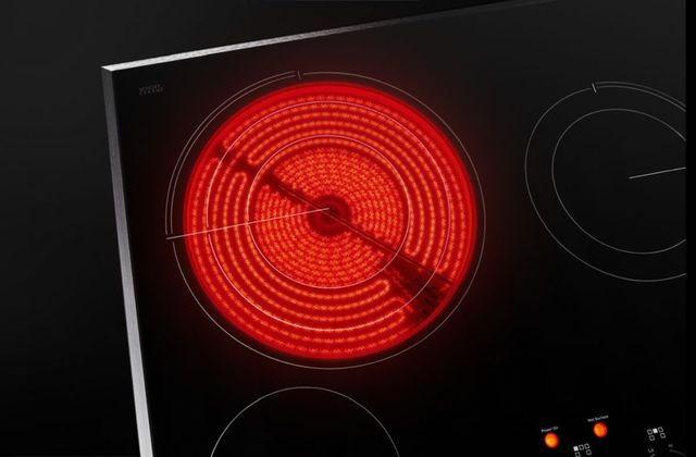 JennAir® Oblivion 36" Black Electric Cooktop with Emotive Controls-2