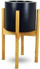 Le Present Century Navy Blue 27" Planter-0