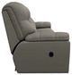 La-Z-Boy® Morrison Fog Manual Reclining Sofa-3