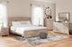 Signature Design by Ashley® Senniberg 5-Piece Light Brown/White King Panel Bed Set-5