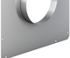 Bosch 6" Stainless Steel Round Front Plate for Downdraft-1