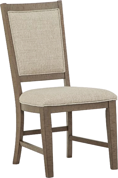 Magnussen Home® Paxton Place 2-Piece Baja Fog/Dovetail Grey Step Up Side Chair with Upholstered Seat and Back