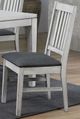 ECI Furniture Summer Winds Gray/White Mission Style Back Chair-4