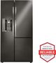 LG 26.1 Cu. Ft. Black Stainless Steel Side-By-Side Refrigerator-1