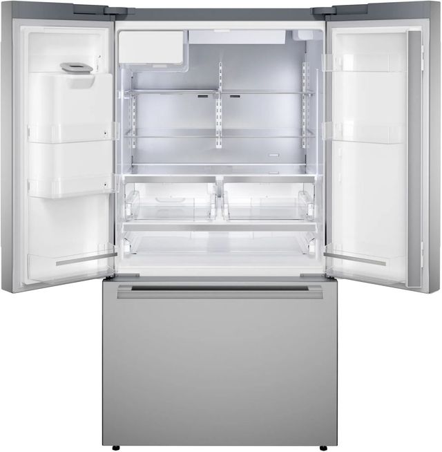 Bosch® 500 Series 36" 26 Cu. Ft. Anti-Fingerprint Stainless Steel French Door Refrigerator-1