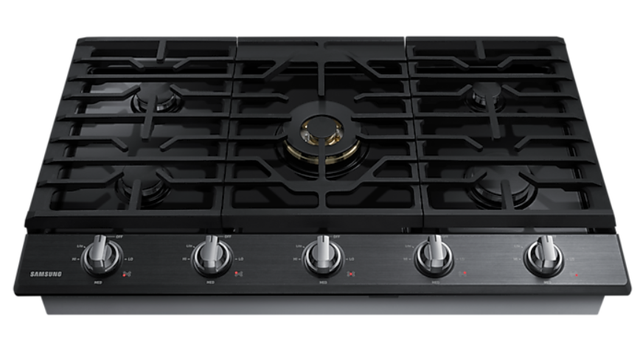 Samsung 36" Black Stainless Steel Gas Cooktop-1