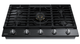 Samsung 36" Black Stainless Steel Gas Cooktop-1