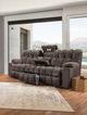 Franklin™ Westwood Atlantic Mink Manual Reclining Sofa-2