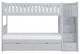 Homelegance® Orion Gray Twin over Twin Youth Step Bunk Storage Bed-0