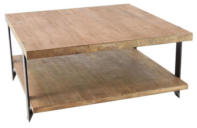 Deco Marche Brown Coffee Table-0