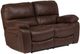 Porter International Designs Ramsey Rodeo Brown Leather-Look Dual Reclining Loveset-1