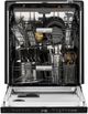 Jennair® 24" Stainless Steel Pocket Handle Top Control Built-In Dishwasher with Precise Fit 3rd Rack for Cutlery-2