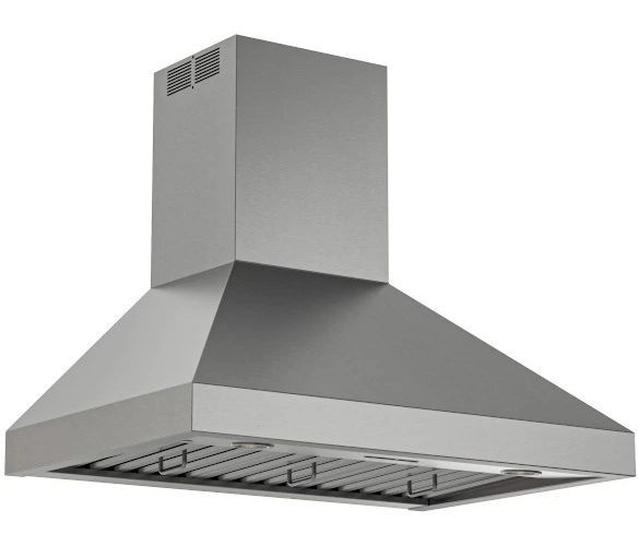 Best® WPP1 Series 36" Brushed Stainless Steel Wall Mounted Range Hood-1