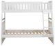 Homelegance® Galen White Twin/Full Bunk Bed-2