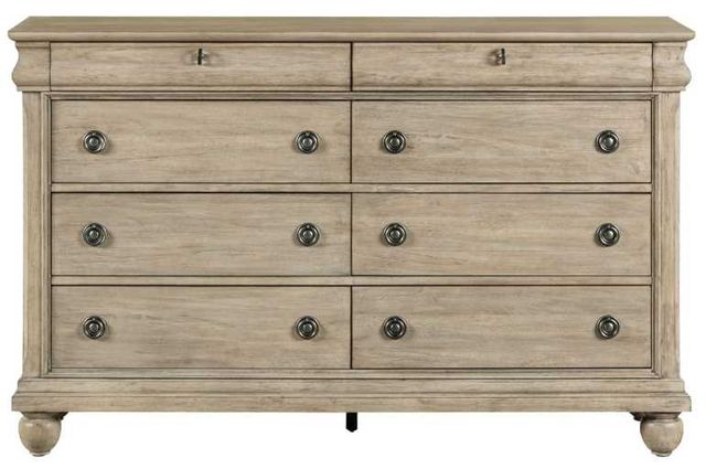 Liberty Furniture Rustic Traditions Saddle Tan Dresser-2