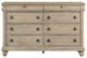 Liberty Furniture Rustic Traditions Saddle Tan Dresser-2