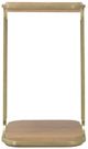 Hooker® Furniture Banyon Bay Desert Oak Accent Table with Brushed Brass Support-2