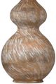 Bassett Mirror Caveette Brown/White Washed Table Lamp-2