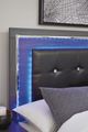 Signature Design by Ashley® Lodanna Gray 86" Queen Panel Bed-2