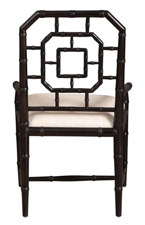 Furniture Classics Lahara Black/White Dining Arm Chair-3