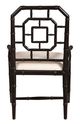 Furniture Classics Lahara Black/White Dining Arm Chair-3