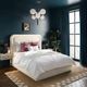 TOV Furniture Briella Cream Full Panel Bed-1