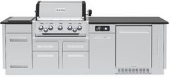 Broil King® Imperial™ QS 590iF Stainless Steel Natural Gas Outdoor Kitchen Kit