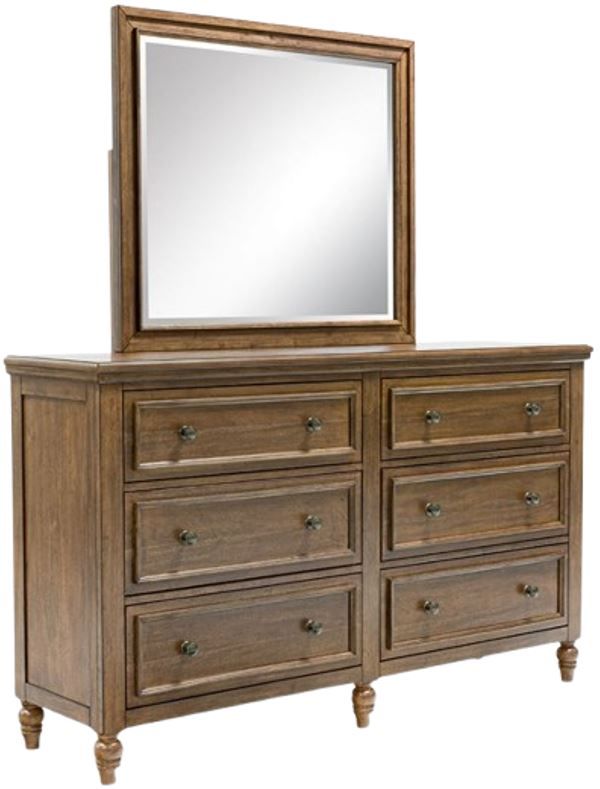 Benchcraft® Sturlayne Brown Dresser and Mirror-0