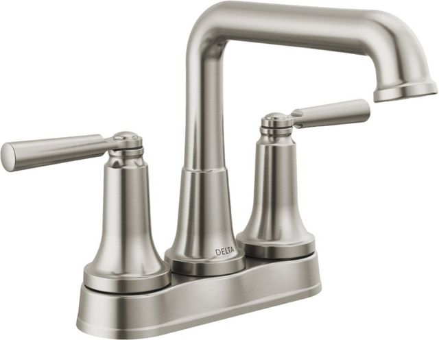 Delta Saylor® Stainless 7" 2-Handle Centerset Bathroom Faucet-0