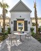 Universal Explore Home™ Coastal Living Outdoor Santa Cruz Gray/White Concrete/Marble Dining Table-1