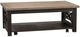 Liberty Furniture Heatherbrook Ash Cocktail Table with Charcoal Base-0