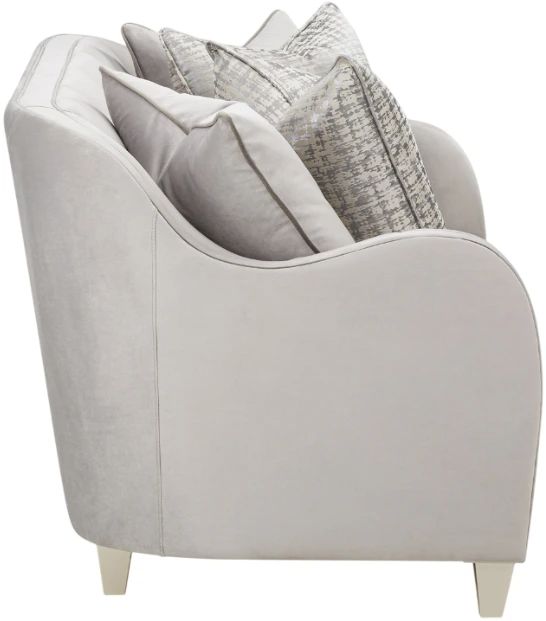 Michael Amini® Roxbury Park Slate Loveseat-3