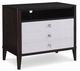 Century® Aria Brownstone/Oxford White Nightstand-0