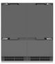 ZLINE 72 in. 39.6 Cu. Ft. Panel Ready Built In French Door Refrigerator -2