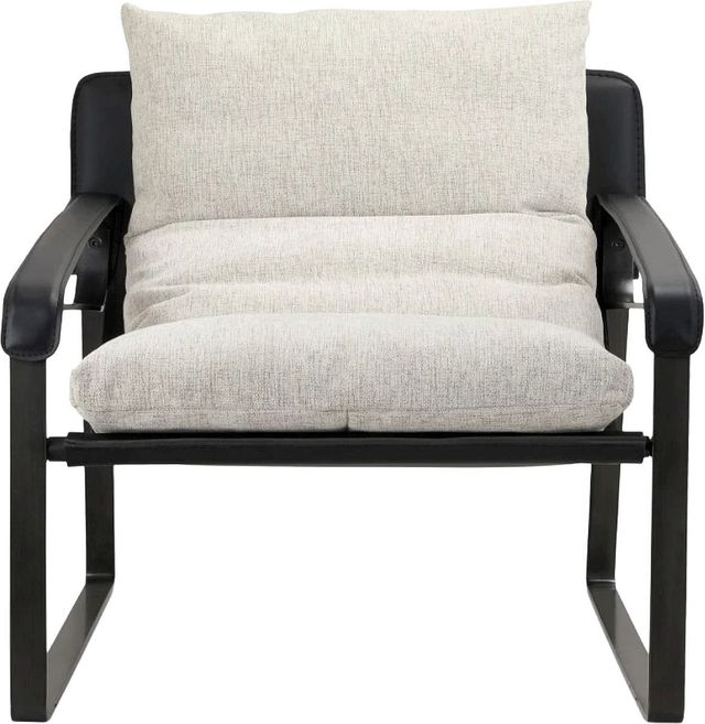 Moe's Home Collection Connor Blended Cream Club Chair-1