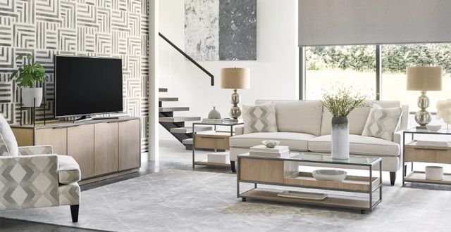 Hammary® Jive Suede Rectangular Coffee Table-1