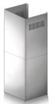 ZLINE 2 Piece 12" Stainless Steel Wall Hood Extension Kit-0