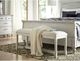 American Drew® Litchfield Clayton Driftwood Upholstered Bench-1