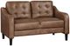 Homelegance® Mallory 2-Piece Brown Living Room Seating Set-3