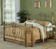 Coaster® Sydney Brushed Gold Frame Panel Eastern King Bed-2