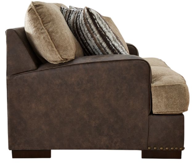 Signature Design by Ashley® Alesbury Chocolate Loveseat-2