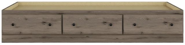 Perdue Woodworks Essential Brown/Gray Twin Mates Bed-1