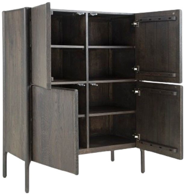 Signature Design by Ashley® Orsonal Espresso Brown Accent Cabinet-2