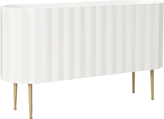 Powell® Aubrielle White Console-3