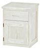 Crate Designs™ Furniture Cloud 30" Tall Nightstand with Lacquer Finish Top Only-0