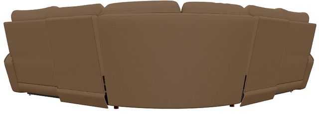 La-Z-Boy® Maddox 5-Piece Camel Curve Manual Reclining Sectional-2