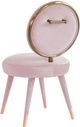 TOV Furniture Kylie Bubblegum Velvet Dining Chair-2